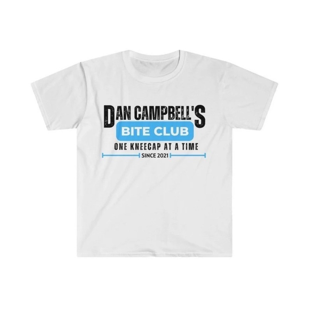 Dan Campbell Kneecap, Detroit Lions Kneecap Tshirt, Active Unisex Tee Shirt - Picture 1 of 4